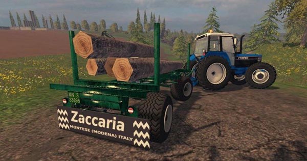 ZACCARIA LEGNA WOOD TRAILER