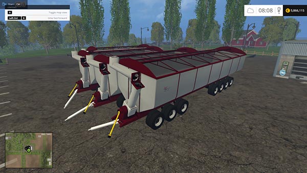 BARBER MOTHER BINS TRAILER