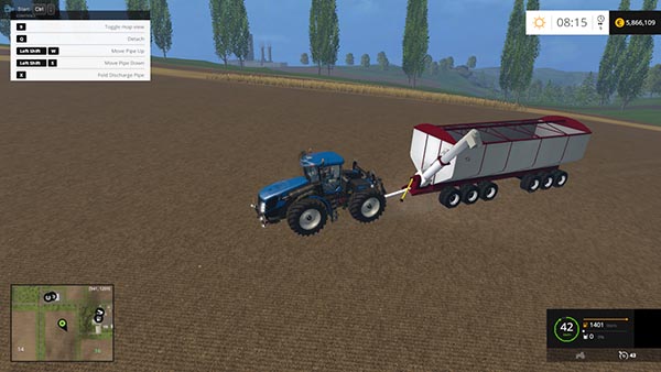 BARBER MOTHER BINS TRAILER