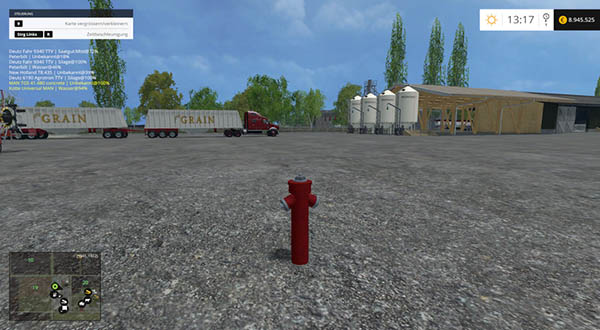 Hydrant with water trigger v 1.0 Placeable