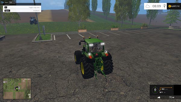 John Deere 7530 mit FL