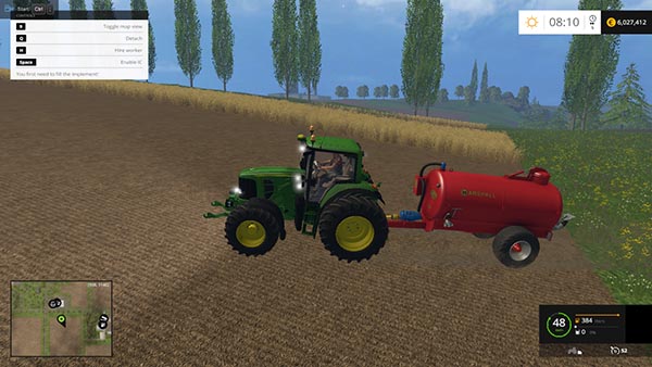 John Deere 7530 mit FL