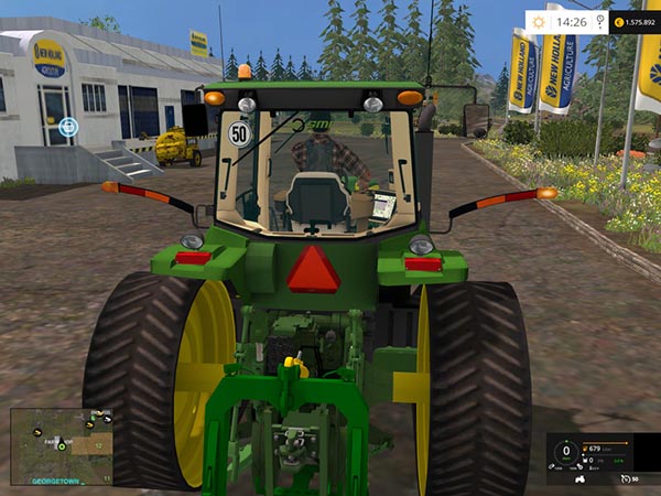 John Deere 8430T v 2.0 USA Dirt