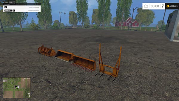 Kock and Sohn Frontloader Tools