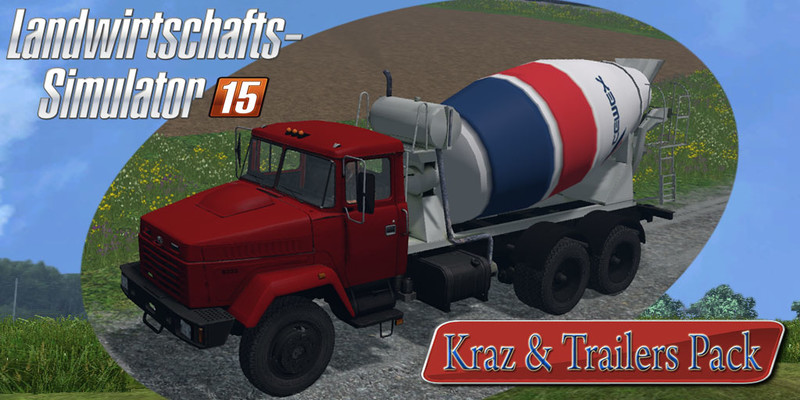 KrAZ and Trailers Pack 