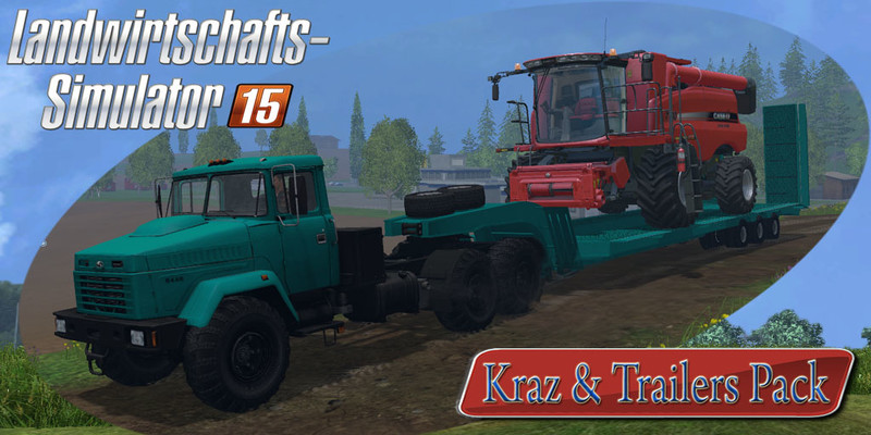 KrAZ and Trailers Pack 