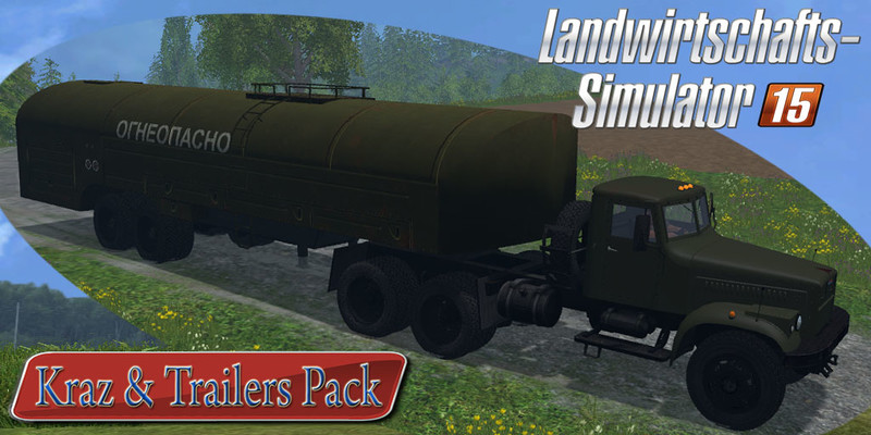 KrAZ and Trailers Pack 