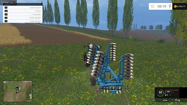 Lemken disc harrow