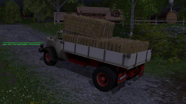 Mercedes 334K Flatbed Truck v 1.0