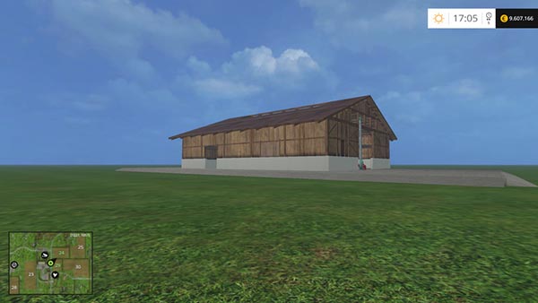 Shed with hay blower v 1.0