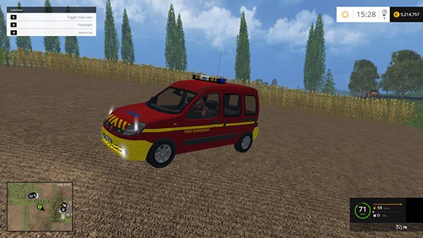 First responder fire department