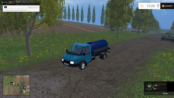 Gazel 3302 UDLIN Water