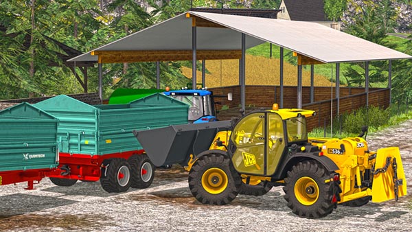 JCB LOADALL 536 70 with Rear Hydraulics v 2.0