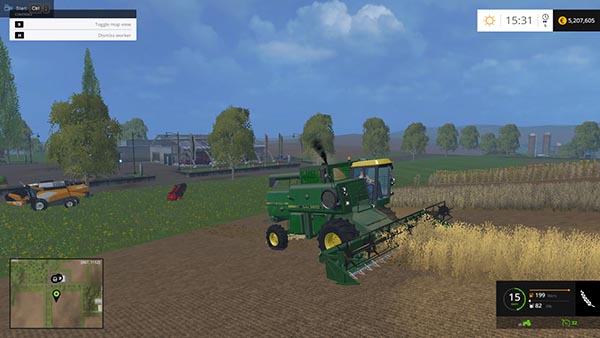 JD 8820 Header