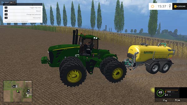 JD 9630 Selectable