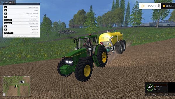 JohnDeere 7810 FH Version and Weight version