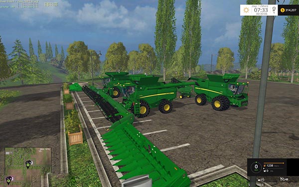 John Deere S Series Combine Pack