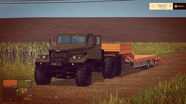 Kraz 255 and Trailer v 2.0