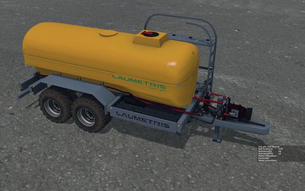 Laumetris tanktrailer PTL 12V