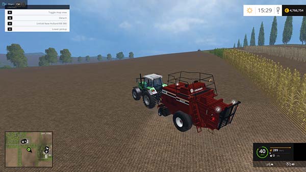 New Holland baler pack