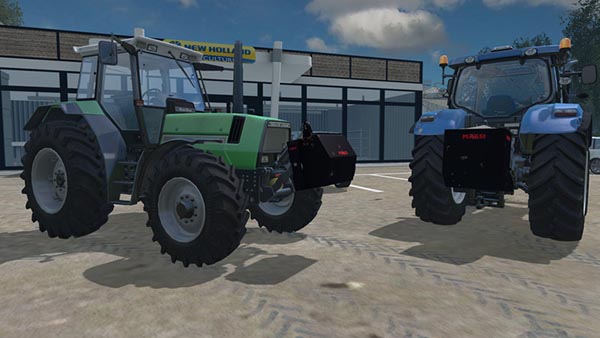 Pack Two mass Magsi 700kg 1t v 1.0