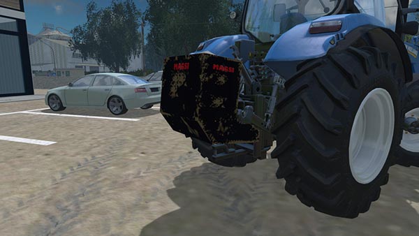 Pack Two mass Magsi 700kg 1t v 1.0