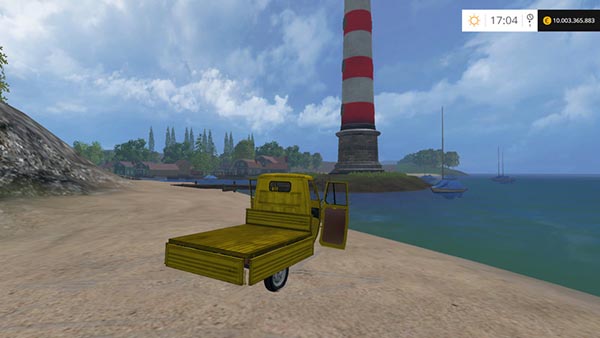 Piaggio Ape P601 UPK POST