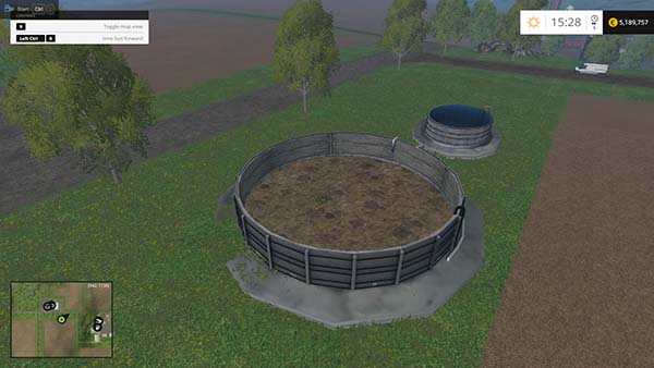 Placeable slurry pit