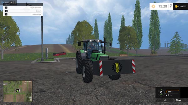 Stone Heckgewicht LU