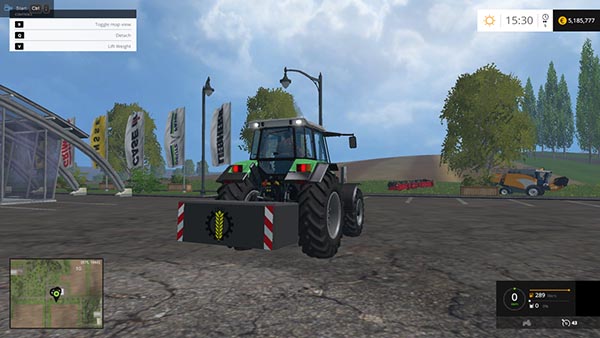 Stone Heckgewicht LU