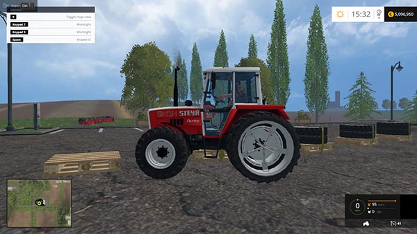 Twin tires for Steyr tractors