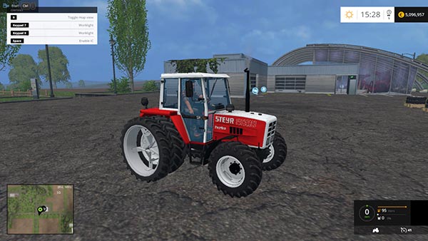 Twin tires for Steyr tractors