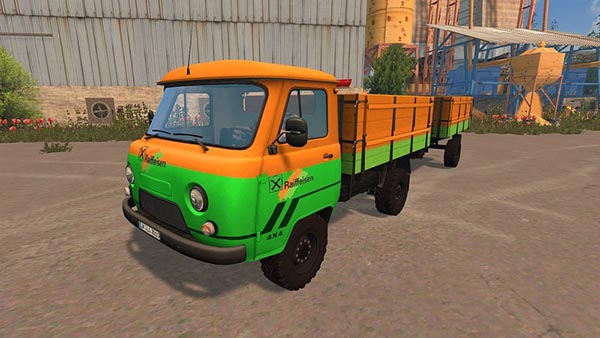 UAZ 452D RWZ Raiffeisen Transport Set v 1.0