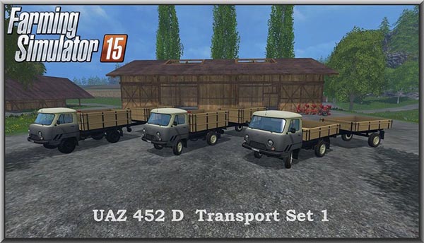 UAZ 452D Transport Set v 1.05