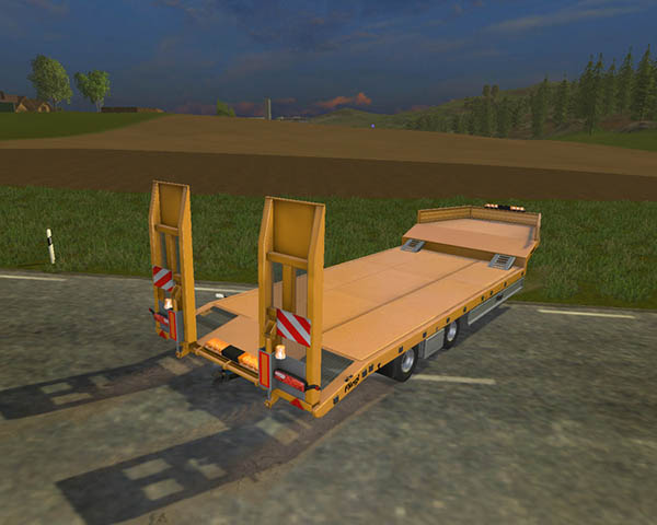 Wide Fliegltieflader