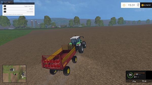 ZMAJ 487 8 TON TRAILER