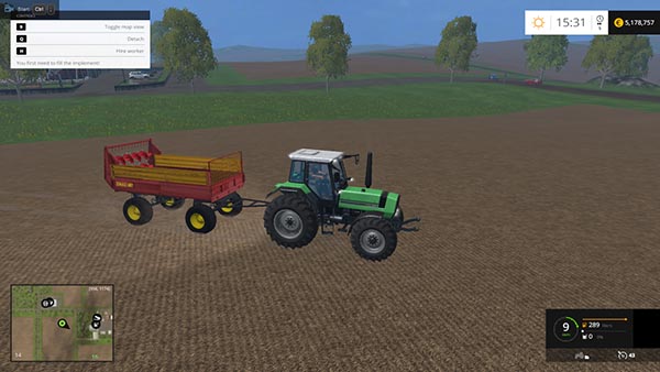 ZMAJ 487 8 TON TRAILER