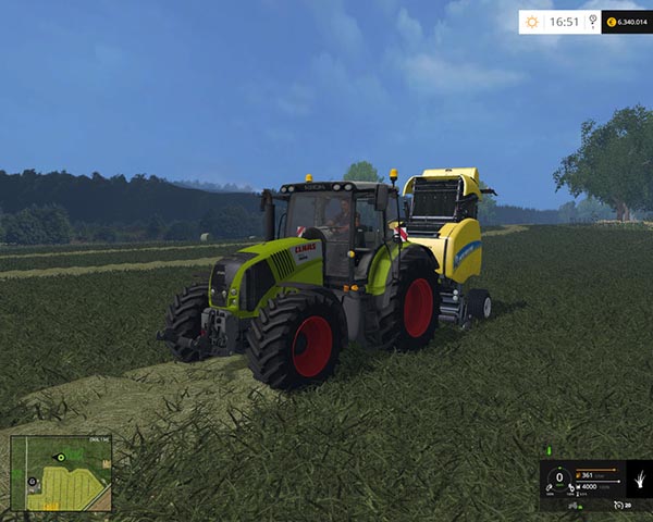 Claas Axion 850
