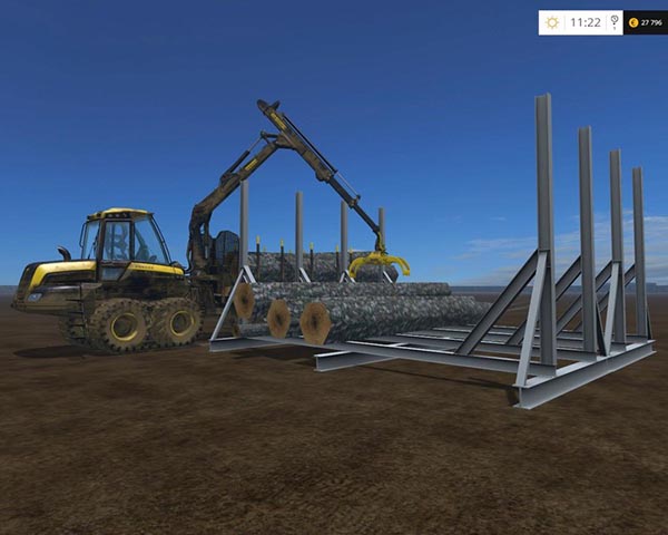 Depository for wood!