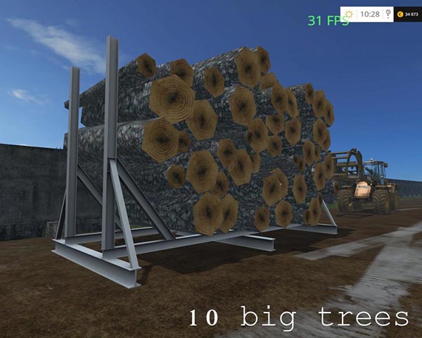 Depository for wood!