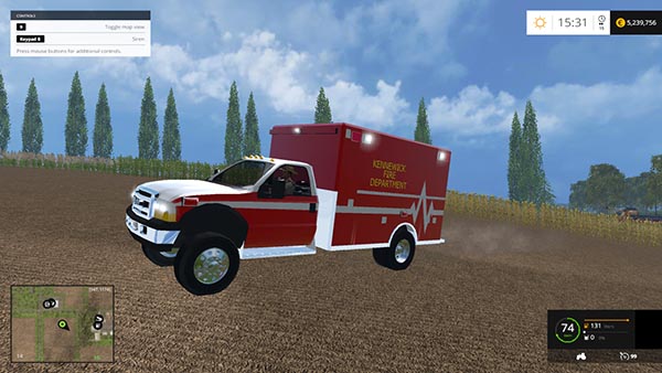 Fire Dept Medic Ambulance