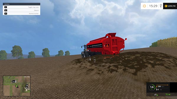 Jamesway Maxxtrac 15 Trailer