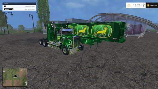 John Deere Truck and Trailer
