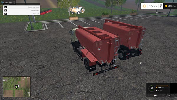 KamAZ 43253 GBR 15 and trailer SZAP 8357 02 GBR 15