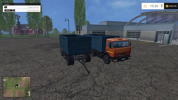 Kamaz 53212 and Nefaz 8560B