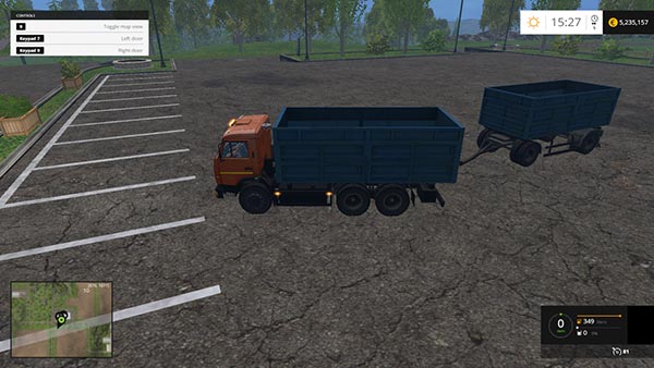 Kamaz 53212 and Nefaz 8560B