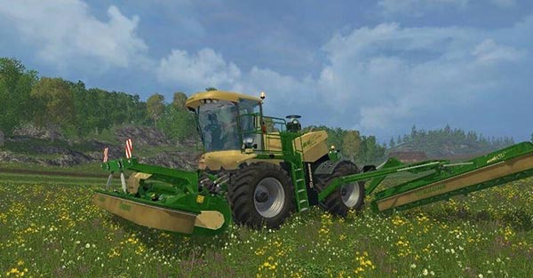 Krone Big M500 Combine 42
