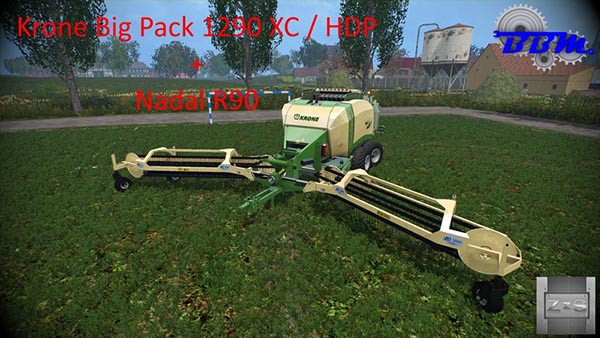 Krone Big Pack 1290 and Nadal R90