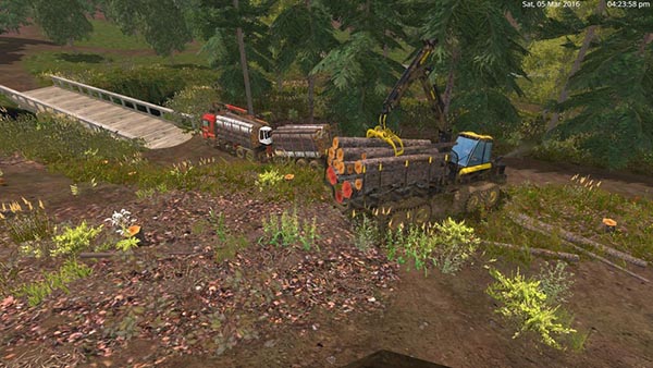 MAN TGS 33.440 Forestry Truck & Trailers