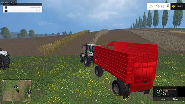 Massey Ferguson potkocsi